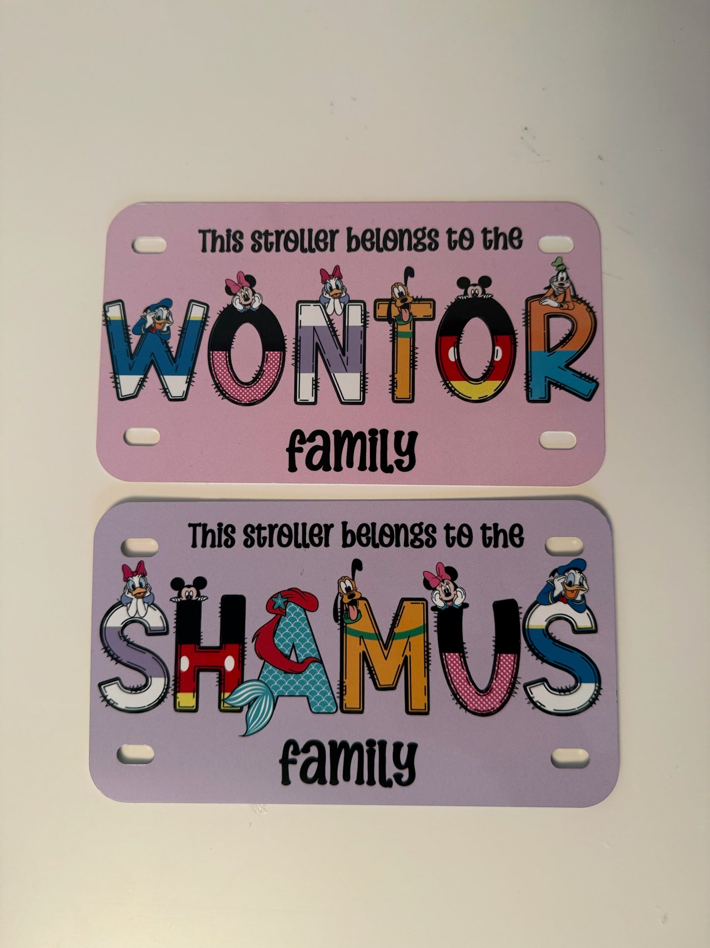 Custom Stroller Sign